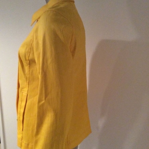 TORY BURCH l Denim Trent Rain Jacket EUC 6 - Picture 6 of 8